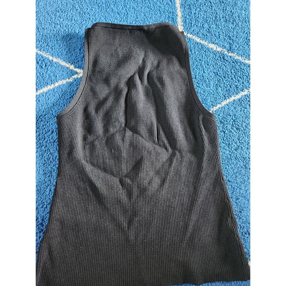 Cache Women's Sequin Basic Stretchy Top L - Picture 2 of 6